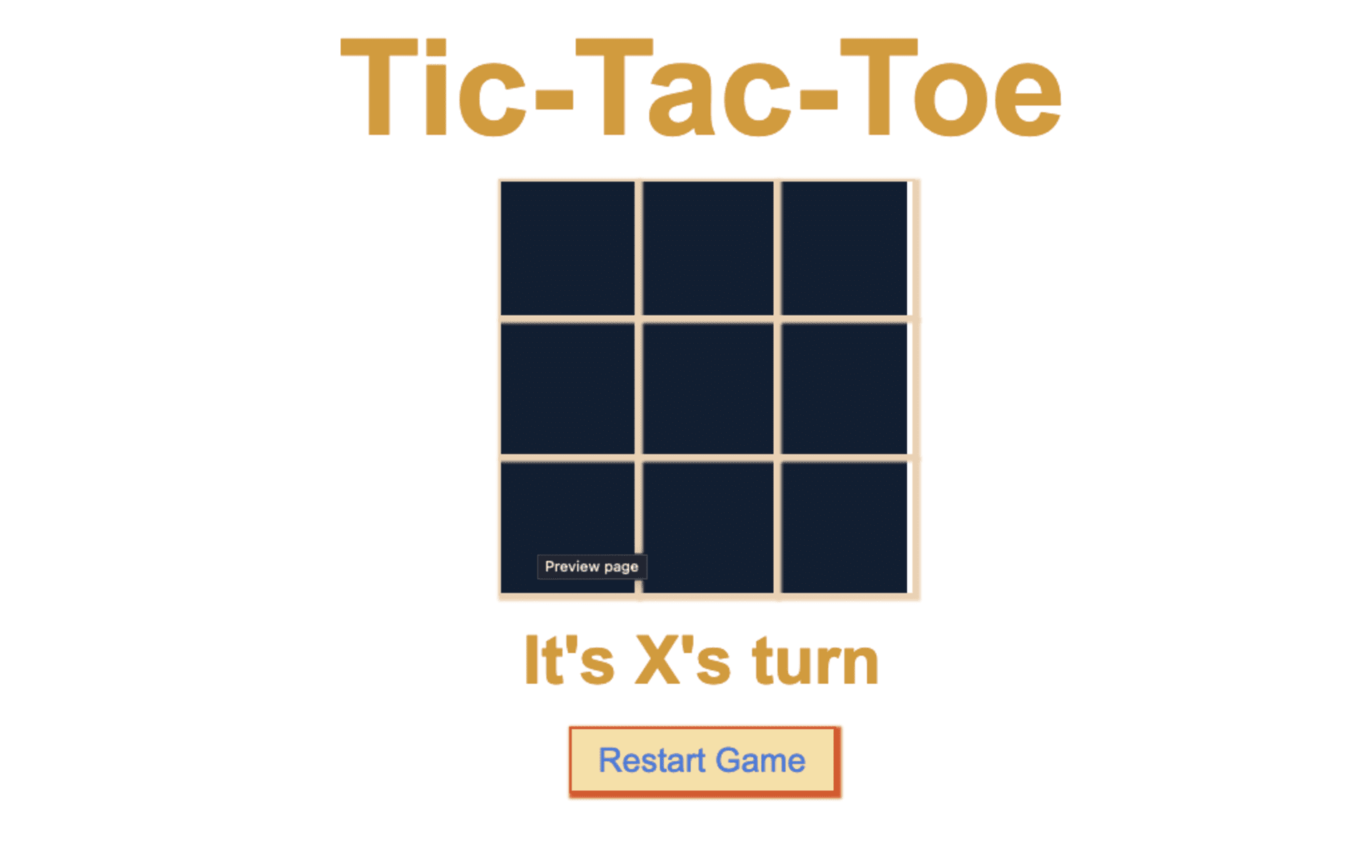 Creating A Tic-Tac-Toe Game With HTML, CSS, And JavaScript